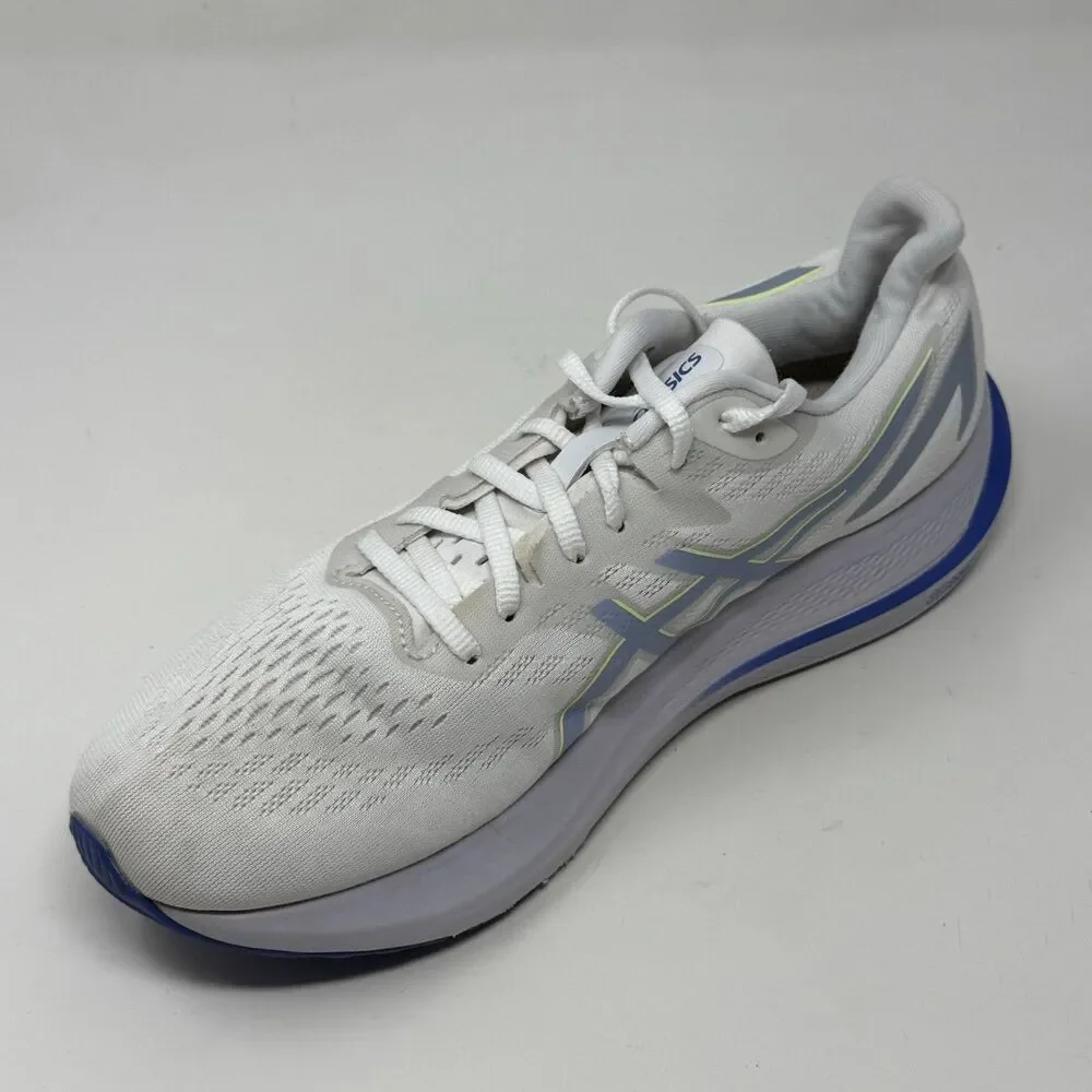 Asics GT-2000 12 Sneakers Womens 11 White Blue Lightweight Running Shoes